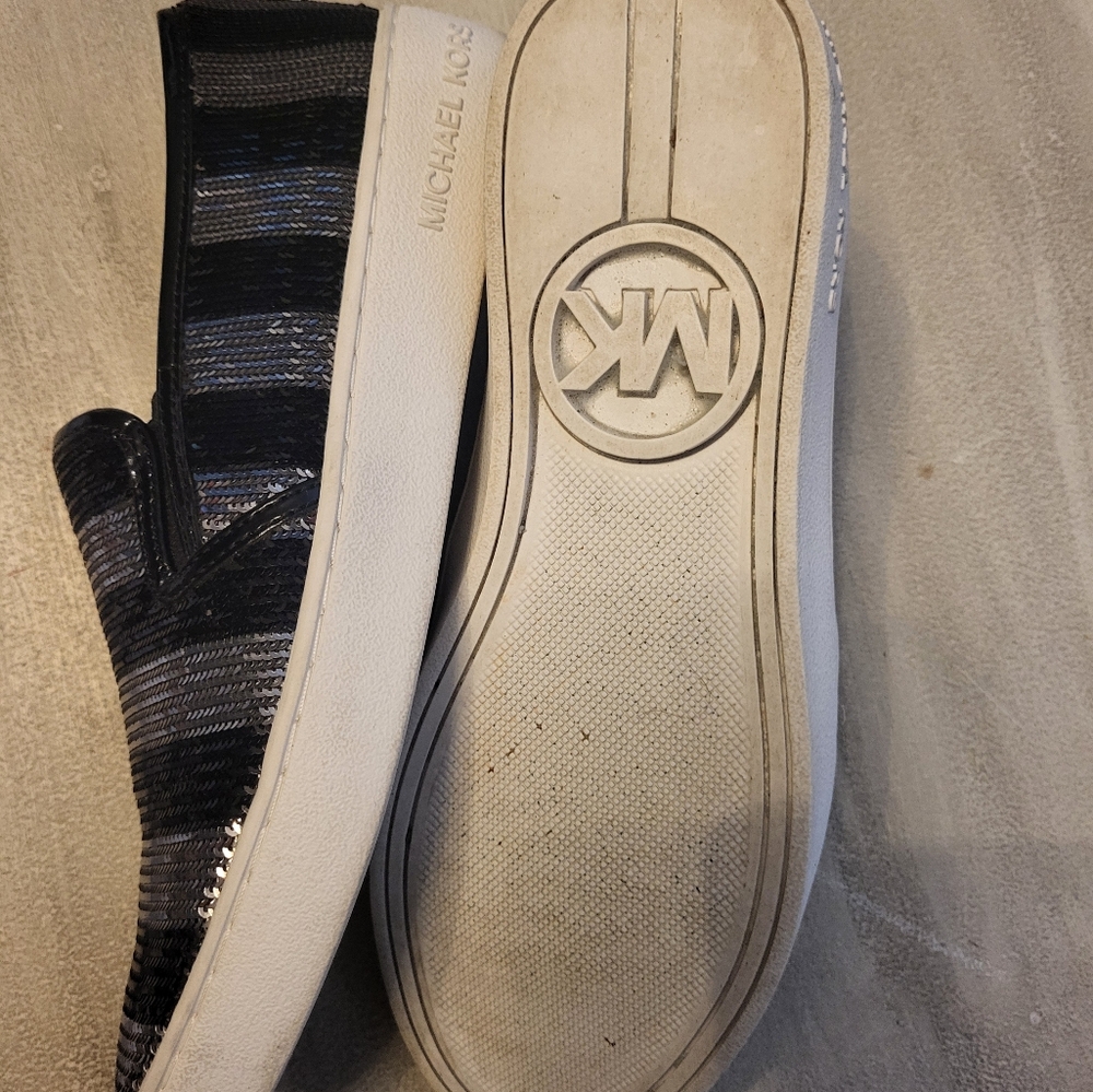 Michael kors black and silver sequin. Shoes. - Picture 4 of 4